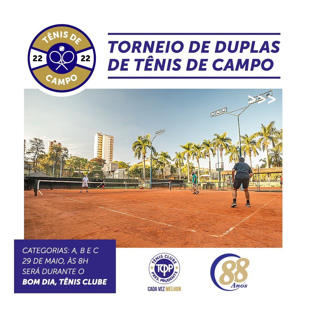 Em 10/12 tem Torneio de Tênis de Duplas na SHP: saiba mais e participe! -  Sociedade Hípica Paulista