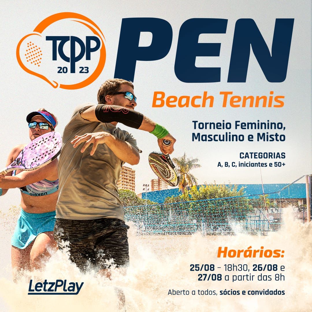 Informações do Torneio EVENTO SÓ DELAS (TÊNIS E BEACH TENNIS) - LetzPlay